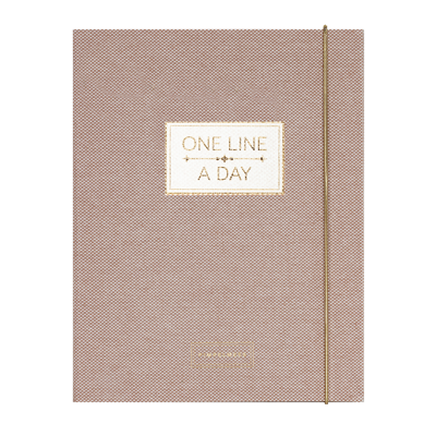 Pimpelmees One Line a Day Mono Luxe Linnen Warm Nude