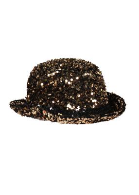 Showtime Luxe bolhoed goud-zwart