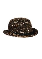 Showtime Luxe bolhoed goud-zwart - thumbnail