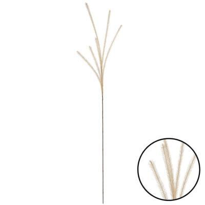 Countryfield kunsttak met 6 pluimen perzik 112 cm | 24 stuks