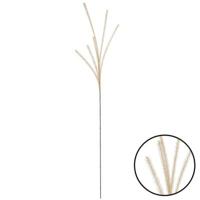 Countryfield kunsttak met 6 pluimen perzik 112 cm | 24 stuks - thumbnail