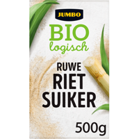 Jumbo Biologisch Ruwe Rietsuiker 500 g - thumbnail