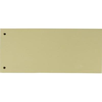 Pergamy verdeelstroken, pak van 100 stuks, geel