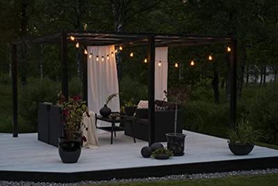 LED feestverlichting 4.5 meter met 10 lampen warmwit