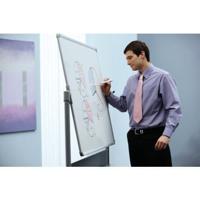 Nobo mobiel magnetisch whiteboard, kantelbaar, emaille, ft 120 x 90 cm - thumbnail