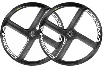Corima 4 Spaken 28" Tubular Carbon Wielset - Zwart