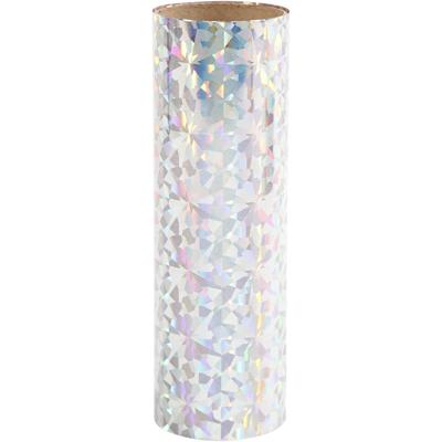 Creativ Company Deco folie, b: 15,5 cm, dikte 0,02 mm, zilver, 50 cm/ 1 rol