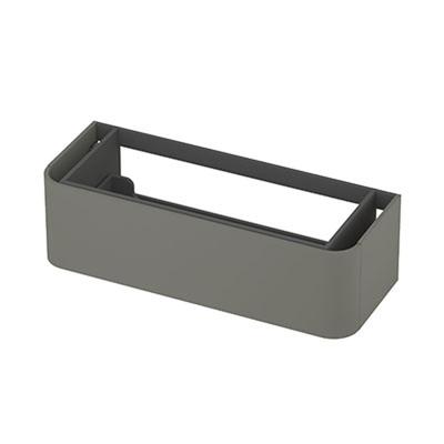 INK - Afgeronde Onderkast Gelakt 1 Lade Softclose Tbv Grepen - 1200x450x350 Mm - Mat Beton Groen