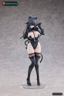 K Pring Original Character Statue 1/6 Cat Woman Happy-chan 27 cm