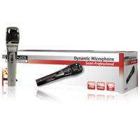 Dynamische metalen microfoon, brons kleur - thumbnail