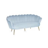 Bank Chanelle Lichtgrijs 180 cm - thumbnail