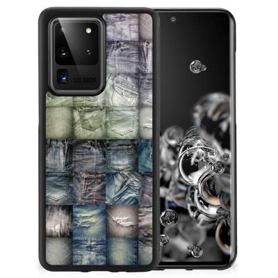 TPU Bumper Case Samsung Galaxy S20 Ultra Spijkerbroeken