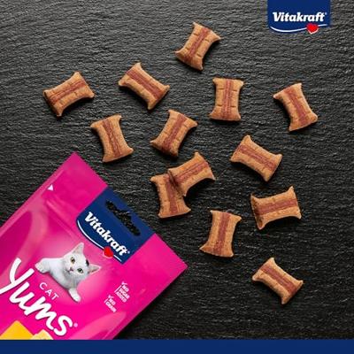 Vitakraft Cat Yums combipack met zalm, kaas, lever kattensnack Combipack