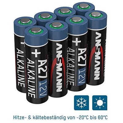 Ansmann A27 Speciale batterij 27A Alkaline 12 V 8 stuk(s)