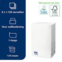 TORK Dispenserservetten Universal Interfold 10840 1-laags - thumbnail