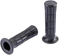 Domino rubber handvat "yamaha style". rubber grip 1496 bw 112mm closed - thumbnail