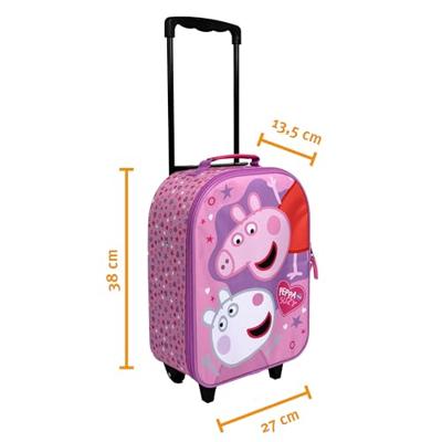 Undercover Reiskoffer trolley peppa pig