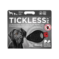 TICKLESS TEEK EN VLO AFWEER VOOR HOND EN KAT ZWART - thumbnail