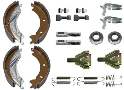 VALERYD remschoenen set "superkit brake shoe set 200x50 knott superkit 20-2425/1