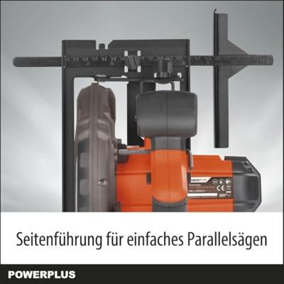 Sega circolare wireless 40V Ø185mm - POWDP25230 a doppia potenza - consegnato senza batteria o caricabatterie