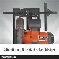 Sega circolare wireless 40V Ø185mm - POWDP25230 a doppia potenza - consegnato senza batteria o caricabatterie - thumbnail