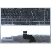 Notebook keyboard for MSI CR640 CX640 with frame - thumbnail
