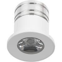 LED Veranda Spot Verlichting - Velvalux - 3W - Natuurlijk Wit 4000K - Inbouw - Dimbaar - Rond - Mat Wit - Aluminium - Ø31mm - thumbnail