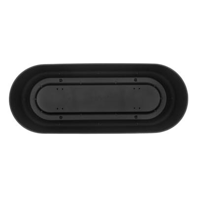 Elho greenville trough long 50 living black