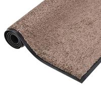 VidaXL Deurmat 60x80 cm bruin - thumbnail