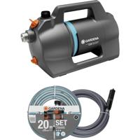 GARDENA Gartenpumpe 5200 Silent Set Tuinpompset 5.300 l/h - thumbnail