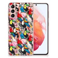Samsung Galaxy S21 | TPU Hoesje | Birds - thumbnail