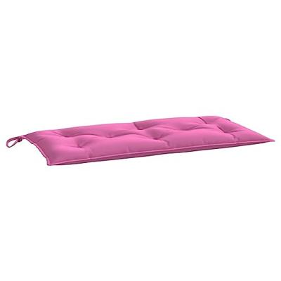 VidaXL Tuinbankkussen 100x50x7 cm oxford stof roze