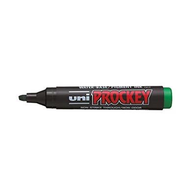 Uni-ball permanent marker Prockey PM-126, schuine punt, large, etui van 4 stuks Uni-ball permanent marker Prockey PM-126, schuine punt, large, etui van 4 stuks
