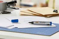 Bic permanent marker 2000, doos met 4 stuks in geassorteerde kleuren - thumbnail