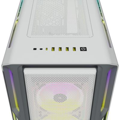 Corsair iCUE 5000T RGB Midi-tower PC-behuizing Wit