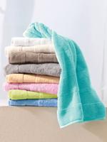 Cawö Cawö Noblesse2 Uni Washandje Wit - thumbnail