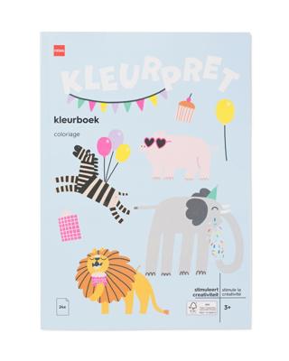 HEMA Kleurboek A4 feestdieren