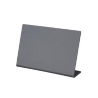 L-standaard ZWART 120x80mm bxh - thumbnail