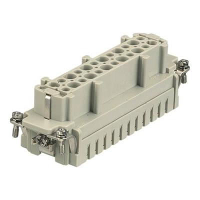 HARTING 09330242702 Businzetstuk Han® E 24 + PE Crimpen 1 stuk(s)
