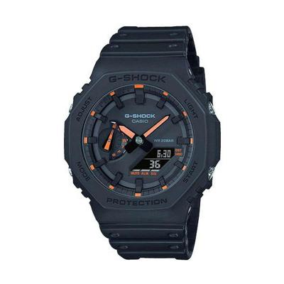 BEKIJK - CASIO - G -SHOCK - Zwarte en rode hars
