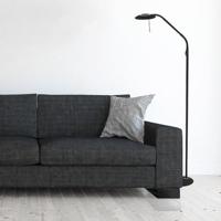 Steinhauer VloerlampZenith Led 118cm zwart - 7910ZW - thumbnail