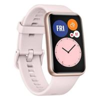Watch Fit - Roze goud - smart watch met riem - silicone - kersenbloesemroze - afmeting pols: 110-190 mm - display 1.64 - thumbnail