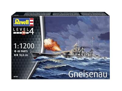 Revell 1/1200 Battleship Gneisenau