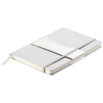 XD Collection notitieboek A5 hardcover papier grijs/zilver XD Collection notitieboek A5 hardcover papier grijs/zilver