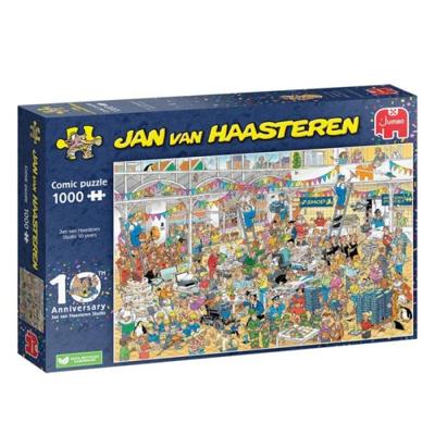 Jan van Haasteren - 10 jaar Jan van Haasteren Studio Puzzel 1000 Stukjes