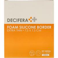 Decifera Foam Silicone Border Extra Thin 7,5x7,5cm - thumbnail
