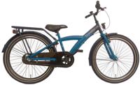 Kinderfiets Kyoso X-Rider 24 inch Nexus-3 met remnaaf - donkerblauw/aqua - thumbnail