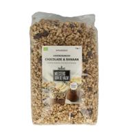 Havergranola crunchy chocolade/banaan bio - thumbnail