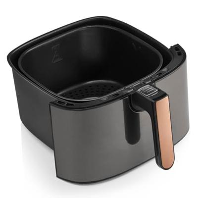arzum AR2074-B Airfryer 6 l Timerfunctie, Oververhittingsbeveiliging Koper, Zwart - thumbnail