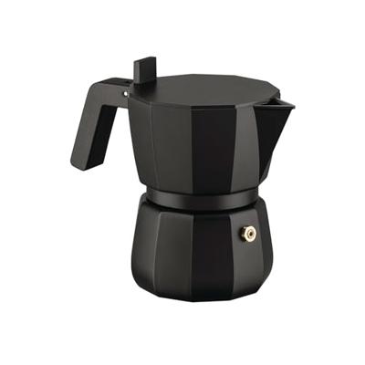Alessi Moka Espresso koffiezetter 3 kops zwart Alessi Moka Espresso koffiezetter 3 kops zwart